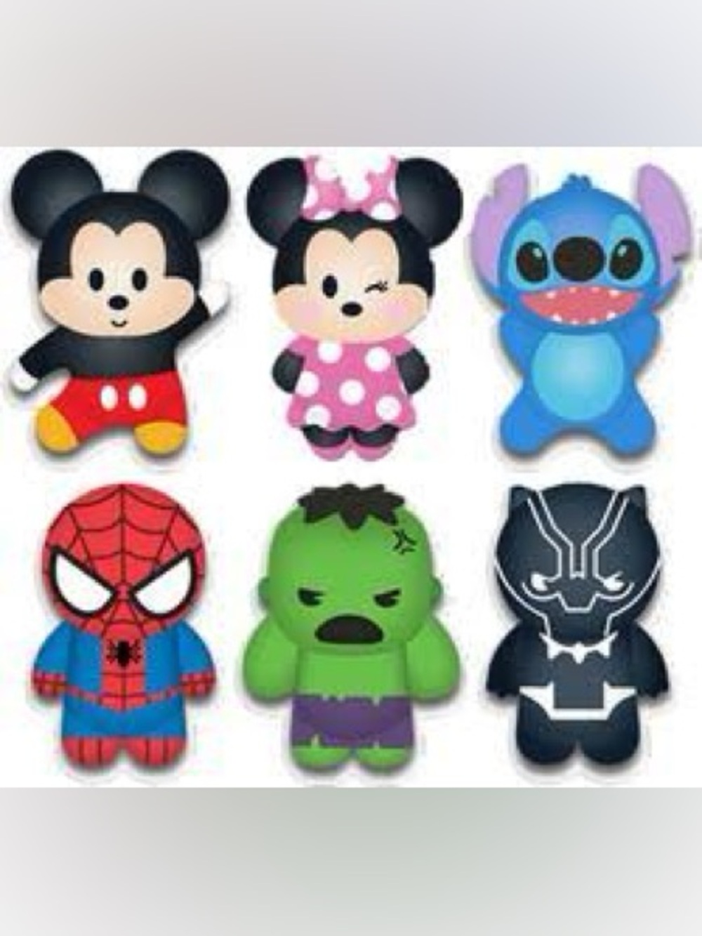 Marvel and Disney Jumbo Jiggly (choose one)
